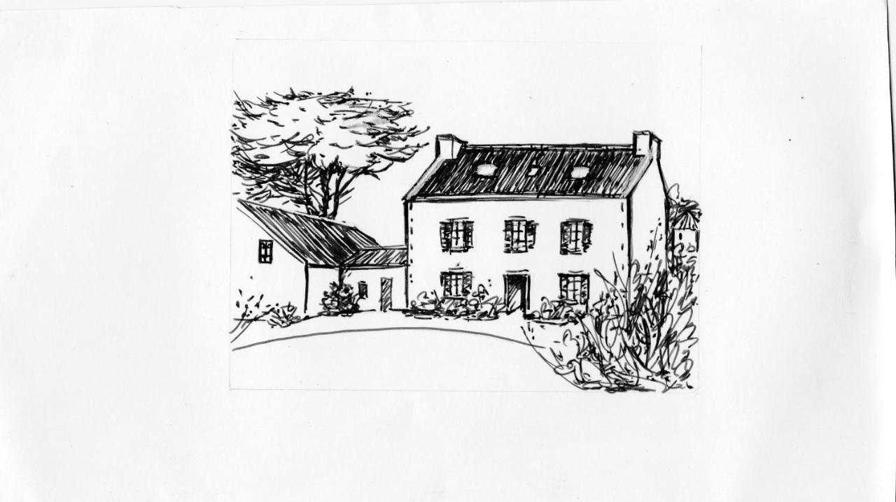 Les Chambres D'Hotes Du Cosquer Beuzec-Cap-Sizun Eksteriør billede